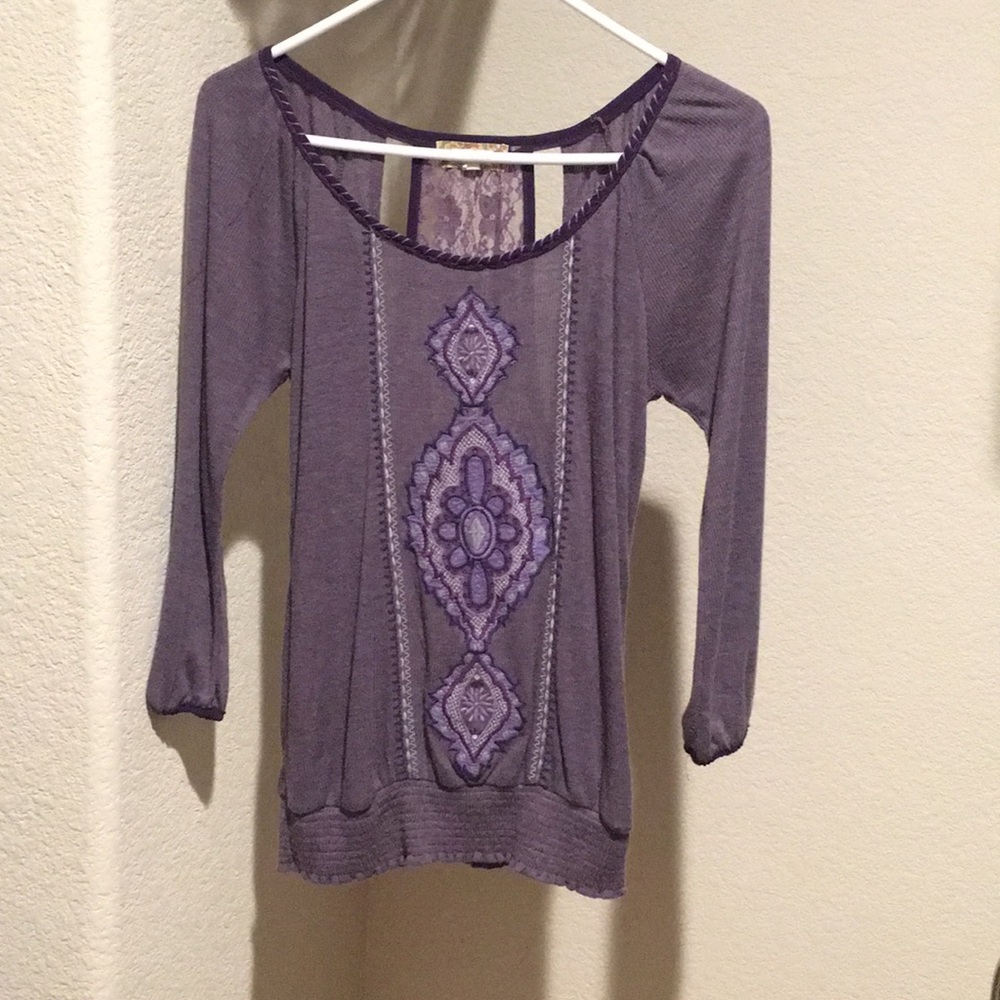 3/4 sleeve top